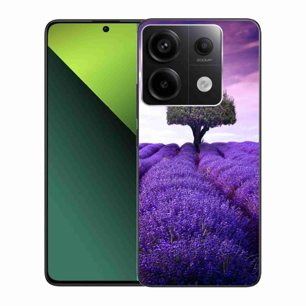 Gél borítás mmCase a Xiaomi Redmi Note 13 Pro 5G/Poco X6 5G számára - levendula rét