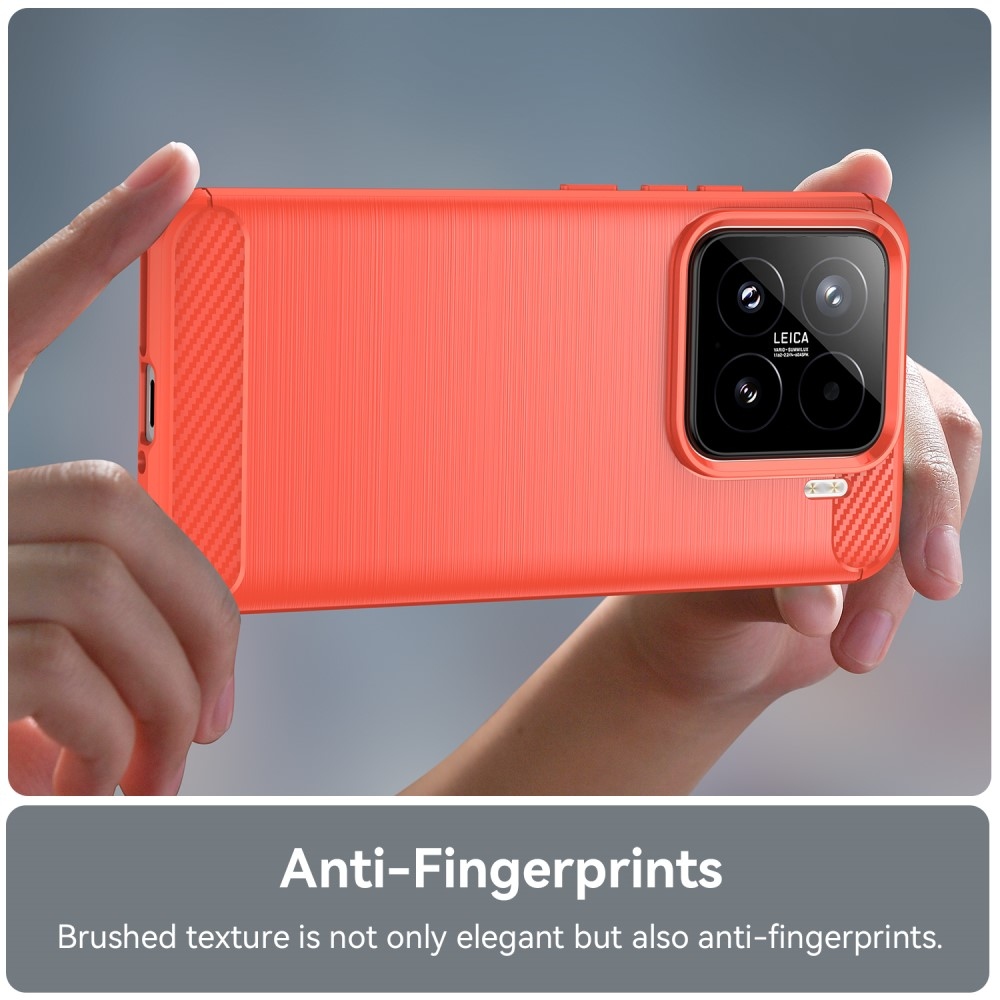 Szénálló zselés tok Xiaomi 15 - piros