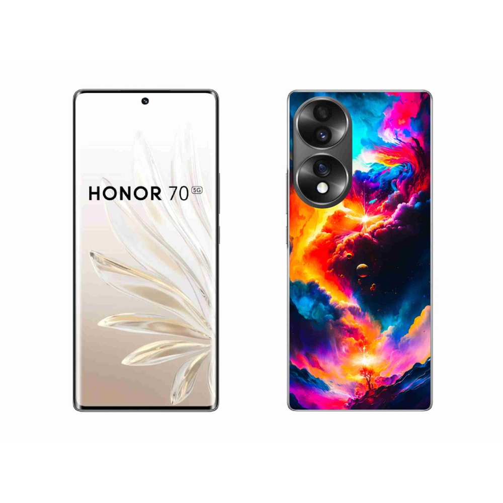 Zselés borítás mmCase a Honor 70-hez - absztrakt motívum