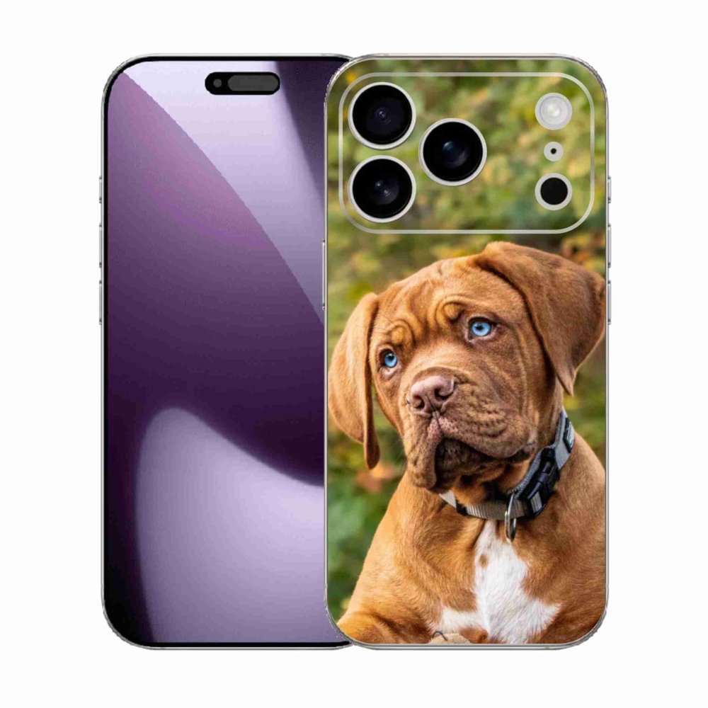 Gél védőburkolat mmCase iPhone 17 Pro készülékhez - kölyökkék