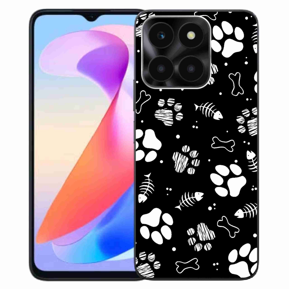 Gél borítás mmCase a Honor X6a készülékhez - kutyamancsok