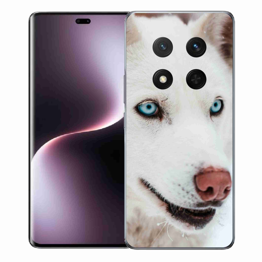 Zselés borítás mmCase a Honor Magic 7 Lite 5G számára - kutyaszemmel nézve