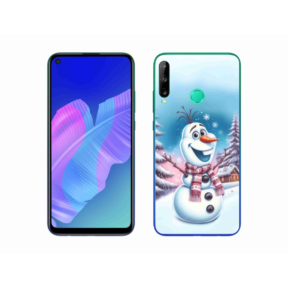 Gél borítás mmCase a Huawei P40 Lite E - ice kingdom számára