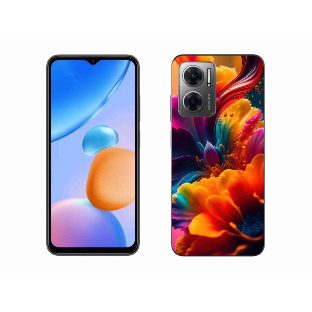 Gél borítás mmCase a Xiaomi Redmi 10 5G számára - absztrakt motívum 2