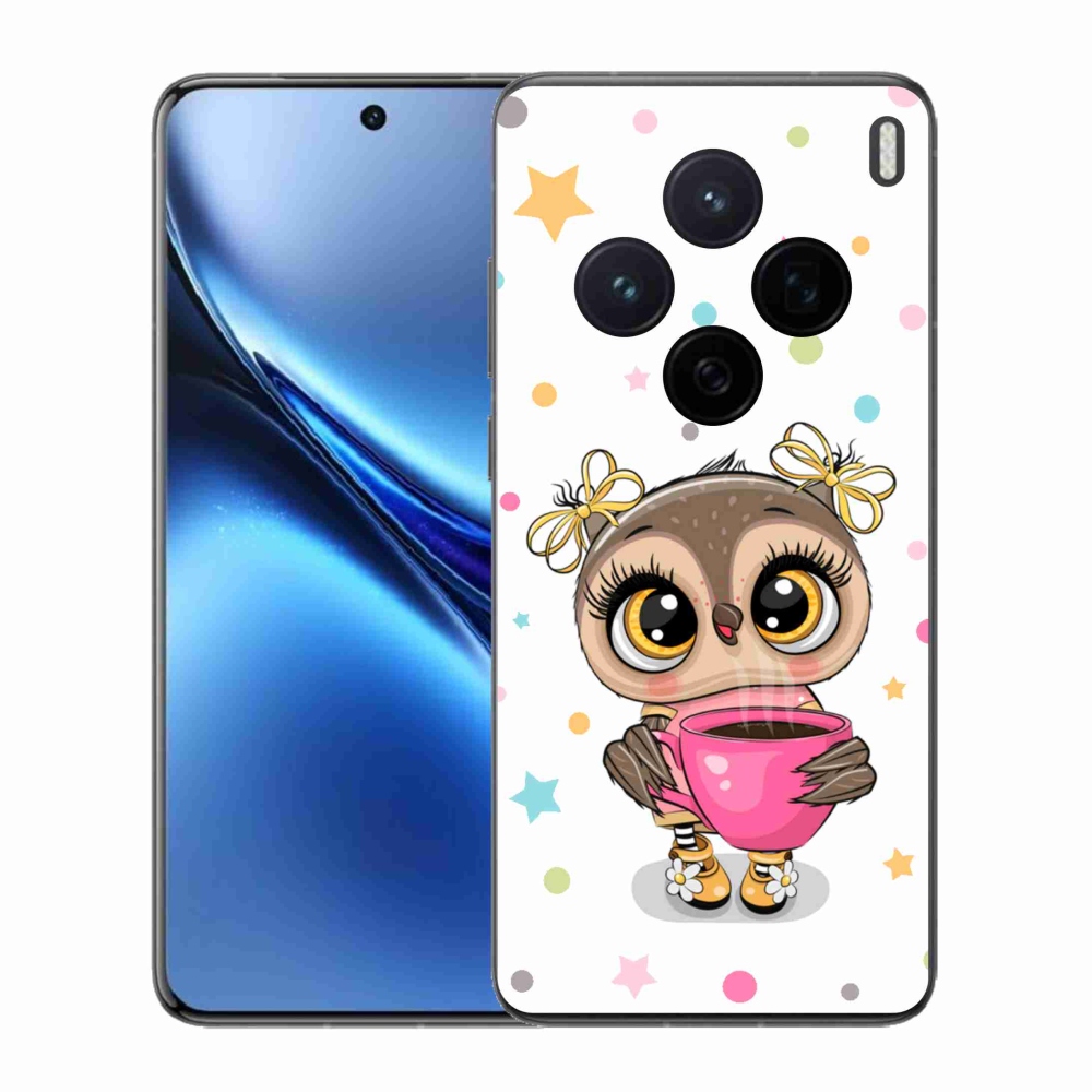 Zselés borító mmCase a Vivo X200 5G készülékhez - rajzfilm bagoly
