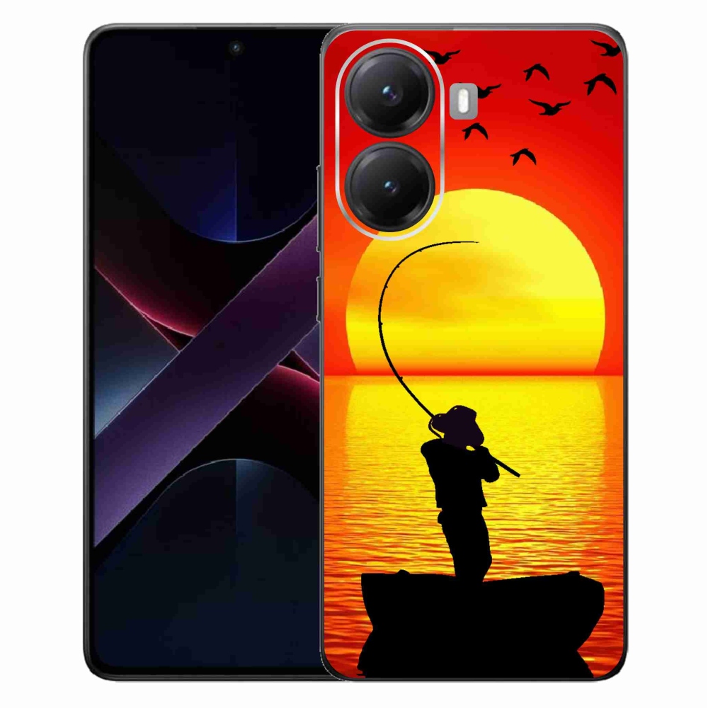 Gél borítás mmCase a Xiaomi Poco X7 Pro 5G számára - halászat