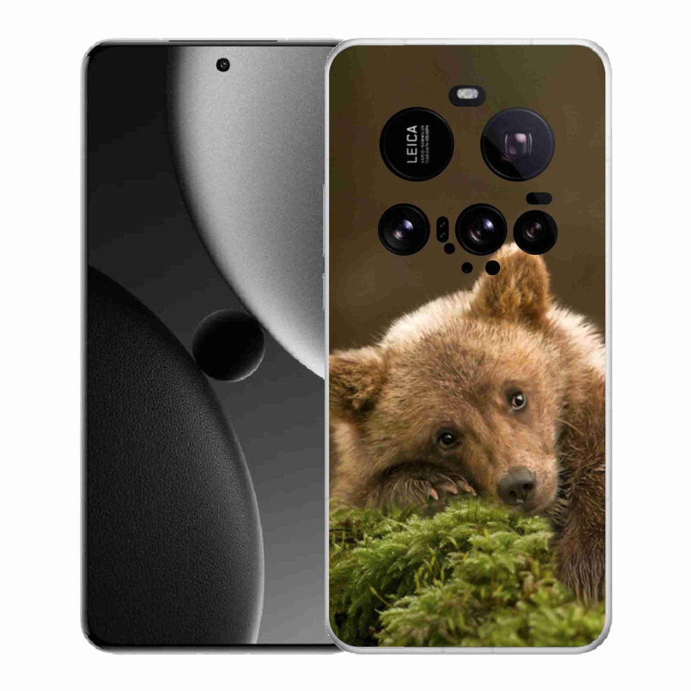 Gél borítás mmCase a Xiaomi 15 Ultra számára - medve