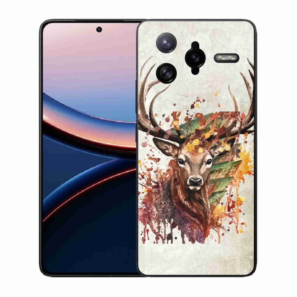 Gél borítás mmCase a Xiaomi Poco F7 Ultra számára - szarvas 1