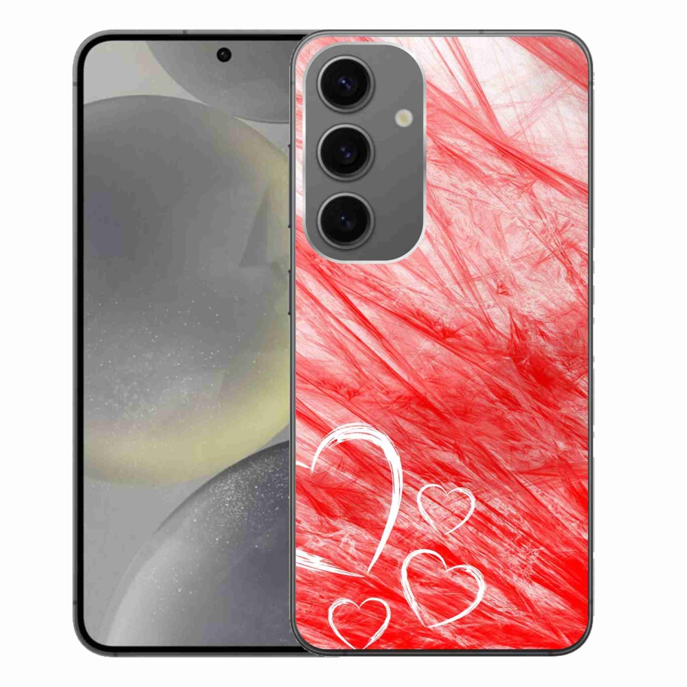 Zselés borítás mmCase Samsung Galaxy S24+ készülékhez - szív