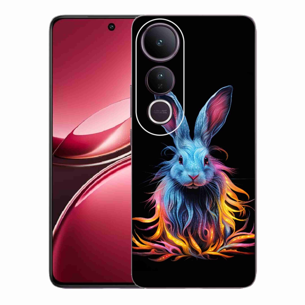 Gél borító mmCase a Vivo V50 Lite 4G/5G-n - absztrakt nyúl