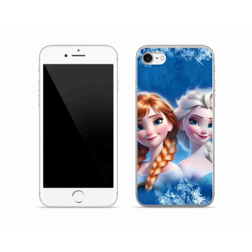 Gél védőburkolat mmCase iPhone SE (2020) - Ice Kingdom 2