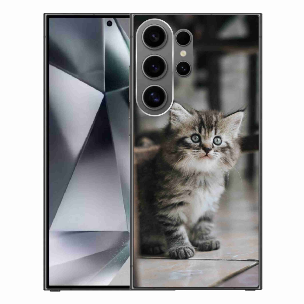 Gél védőhuzat mmCase Samsung Galaxy S24 Ultra készülékhez - cica