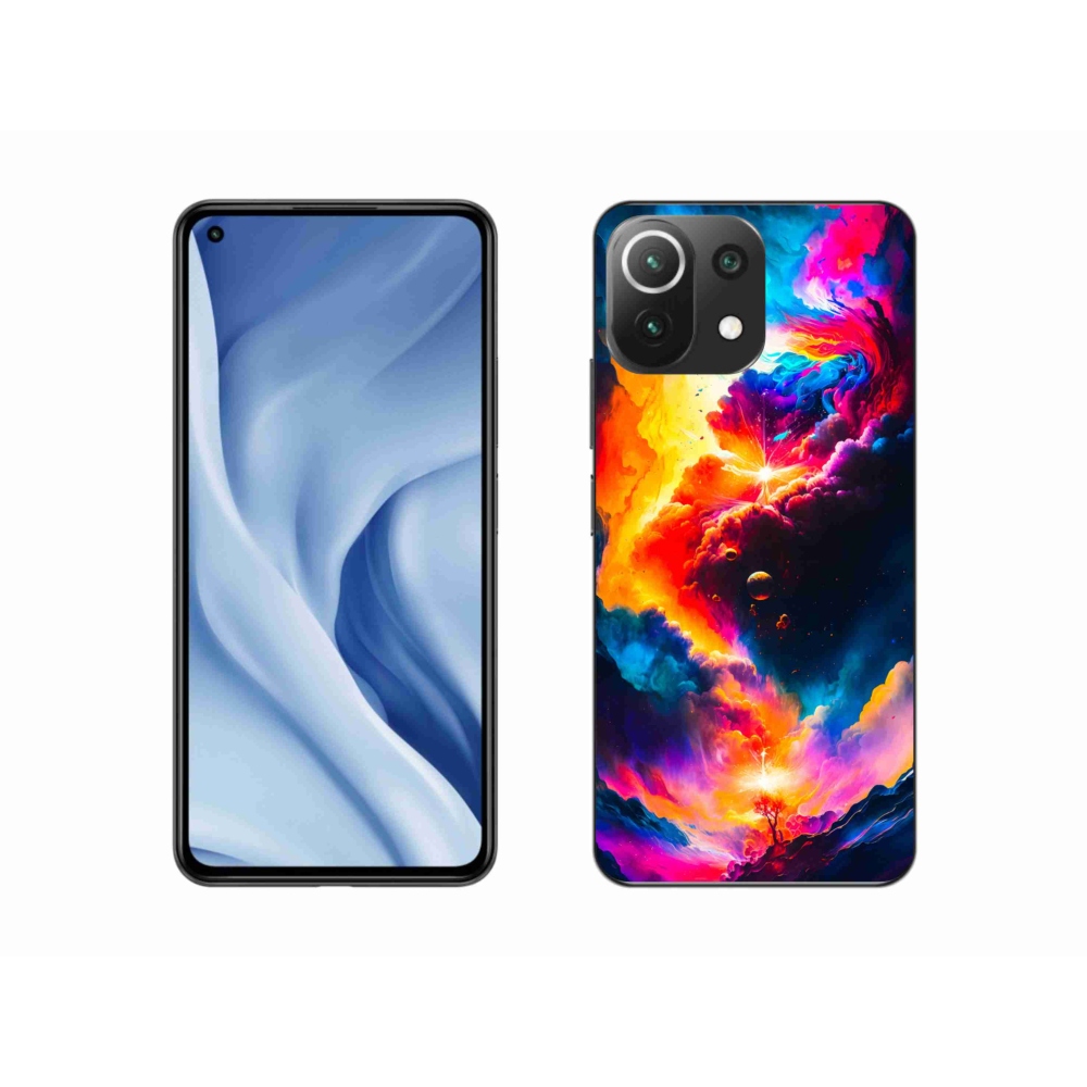 Gél borítás mmCase a Xiaomi 11 Lite 5G NE számára - absztrakt motívum