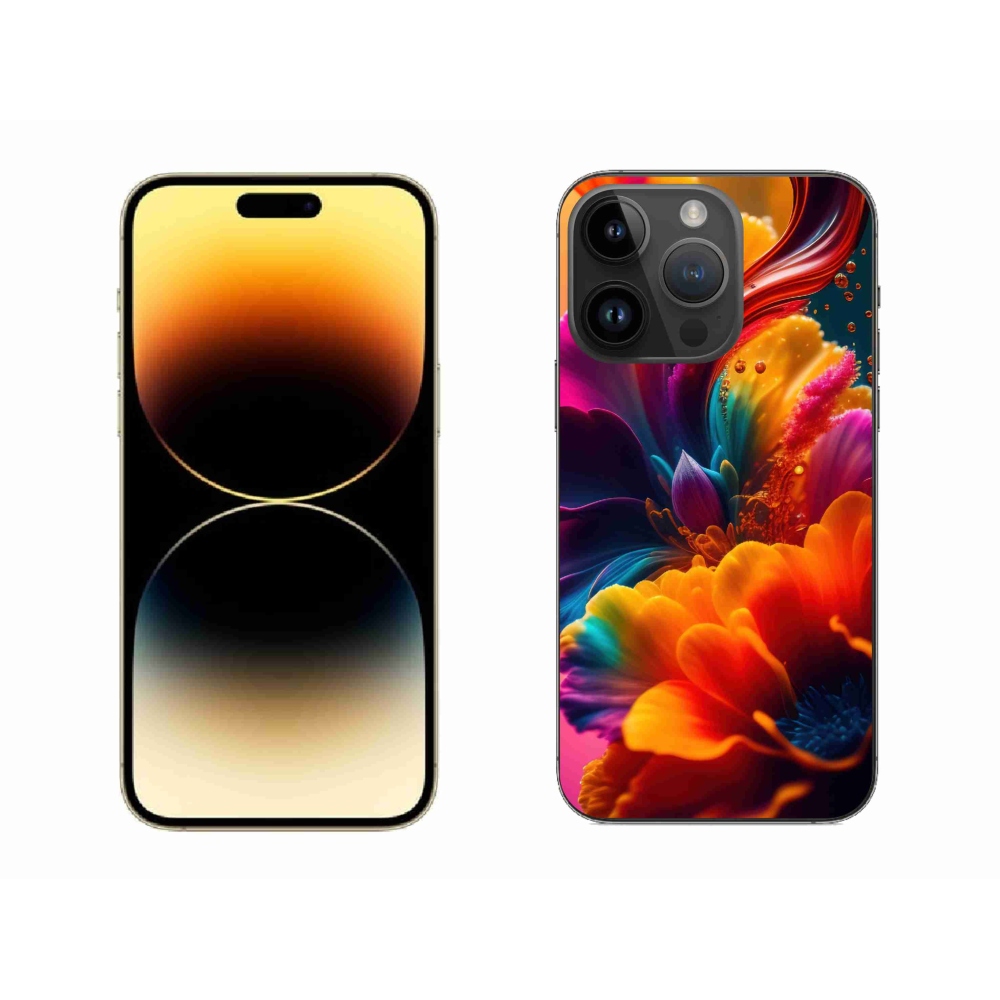 Gél borítás mmCase iPhone 14 Pro Max készülékhez - absztrakt motívum 2