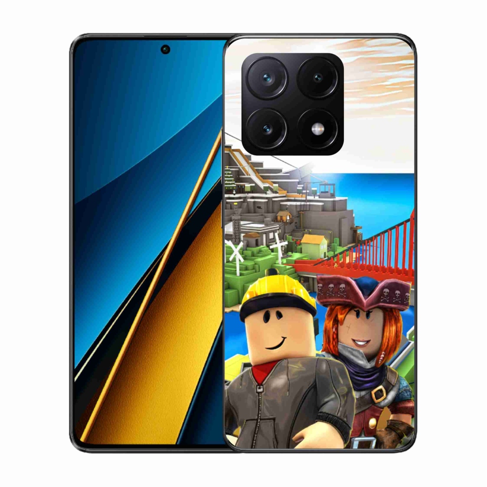 Gél borítás mmCase a Xiaomi Poco X6 Pro 5G-hez - roblox 1