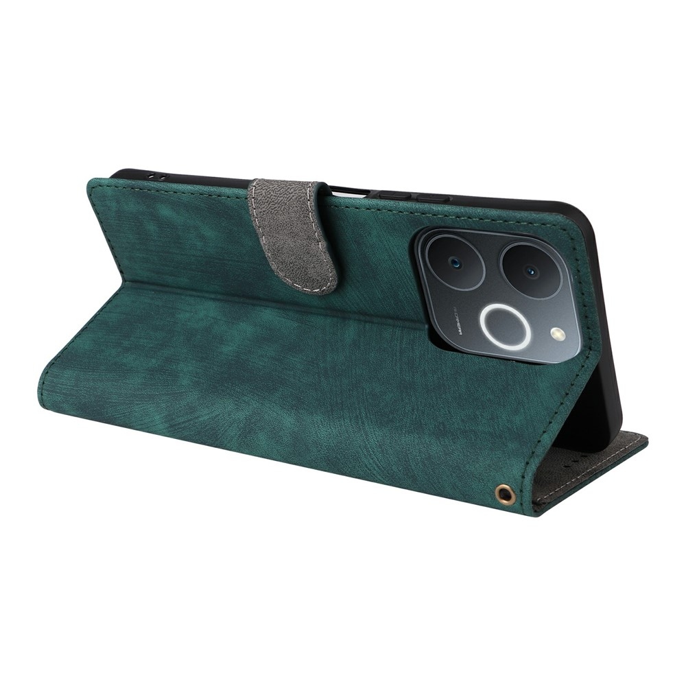 RFID könyvtáska a Realme Note 70T készülékhez - zöld