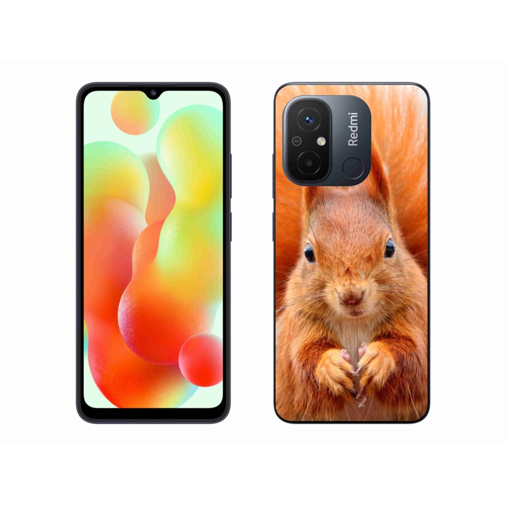 Gél borítás mmCase a Xiaomi Redmi 12C-hez - mókus