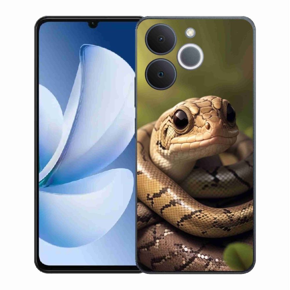 Zselés borítás mmCase a Realme Note 70T készülékhez - kígyó 1