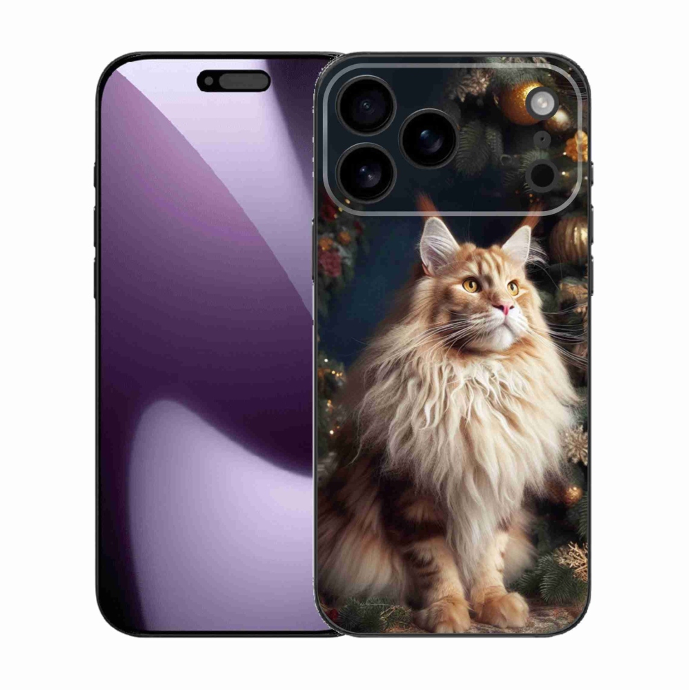 Zselés borítás mmCase iPhone 17 Pro Max készülékhez - macska a fánál