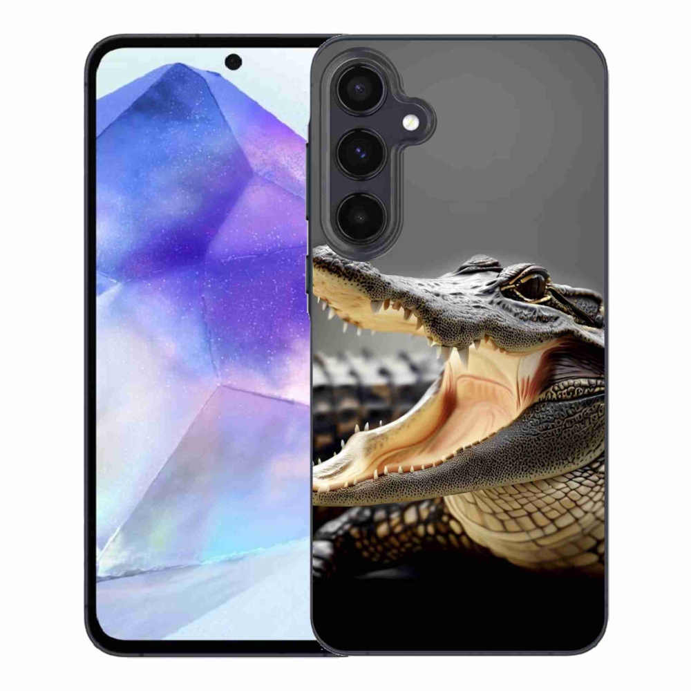 Zselés borítás mmCase Samsung Galaxy A55 5G - krokodil