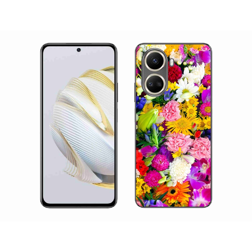 Gél borító mmCase a Huawei Nova 10 SE számára - virág 12
