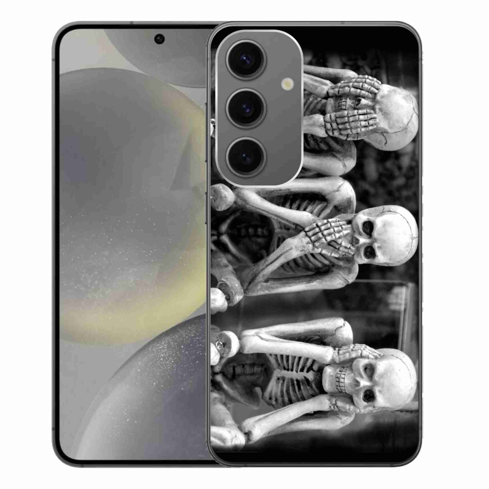 Zselés borítás mmCase Samsung Galaxy S24+ - csontvázakhoz