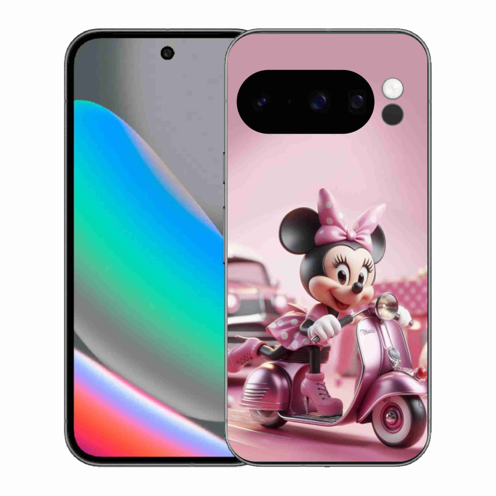 Zselés borítás mmCase a Google Pixel 10 Pro készülékhez - minnie 1