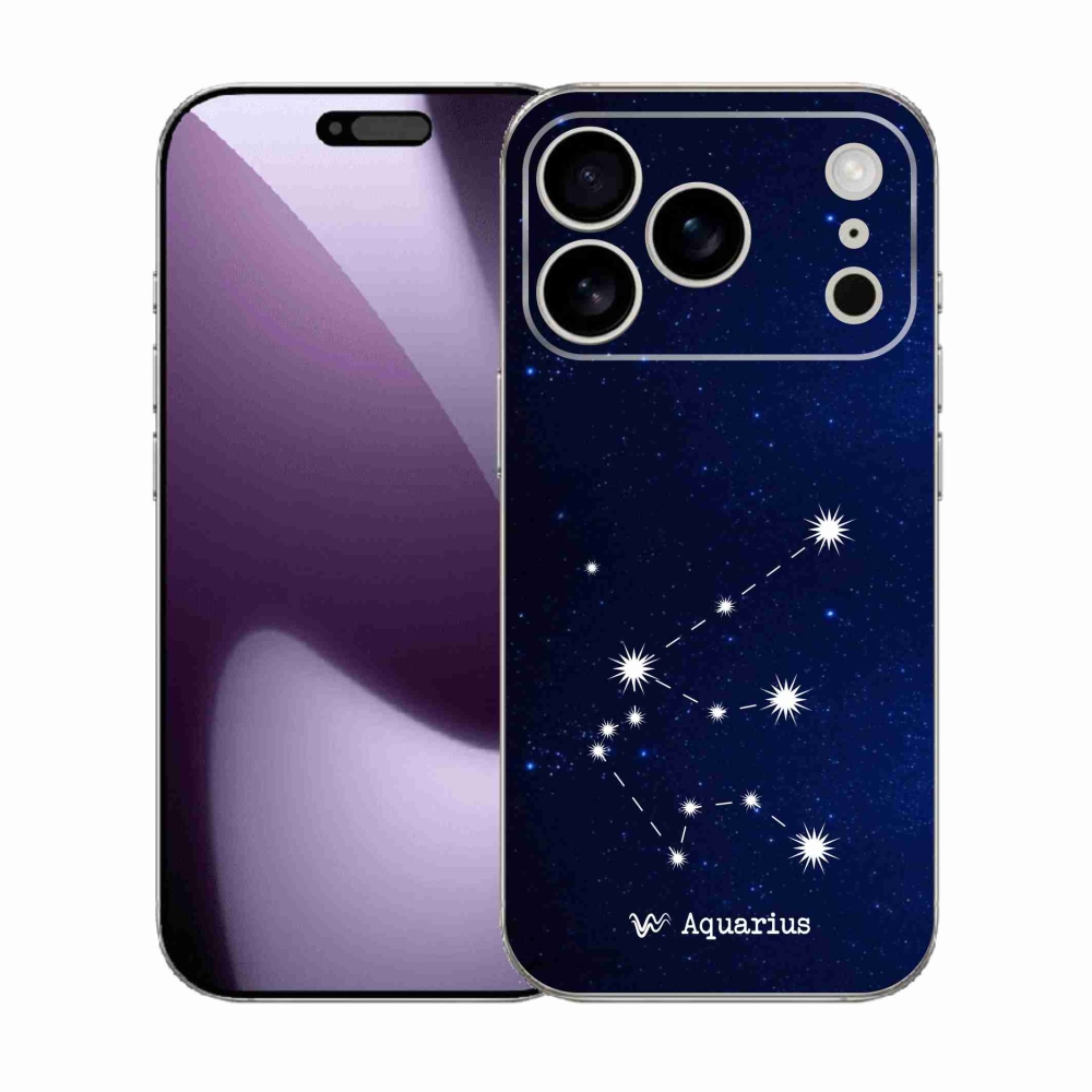 Zselés borítás mmCase iPhone 17 Pro készülékhez - Vízöntő