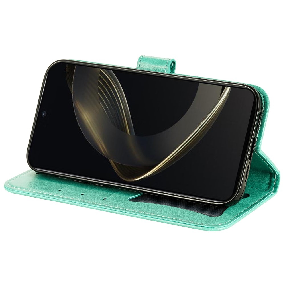 Mandala könyv tok a Huawei Nova 12 SE-hez - teáskék színben