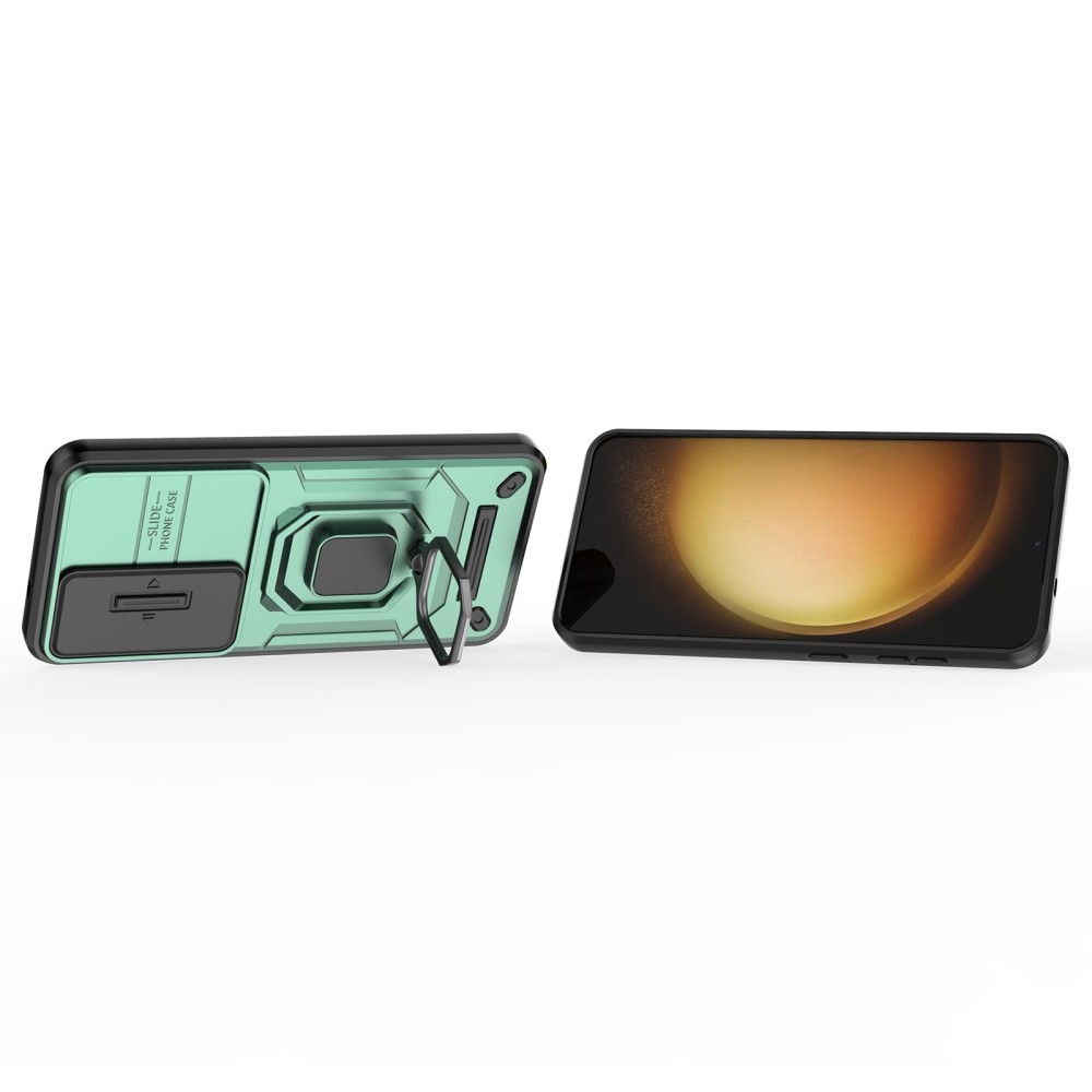 Lencseálló borítás Samsung Galaxy S25 készülékhez - zöld