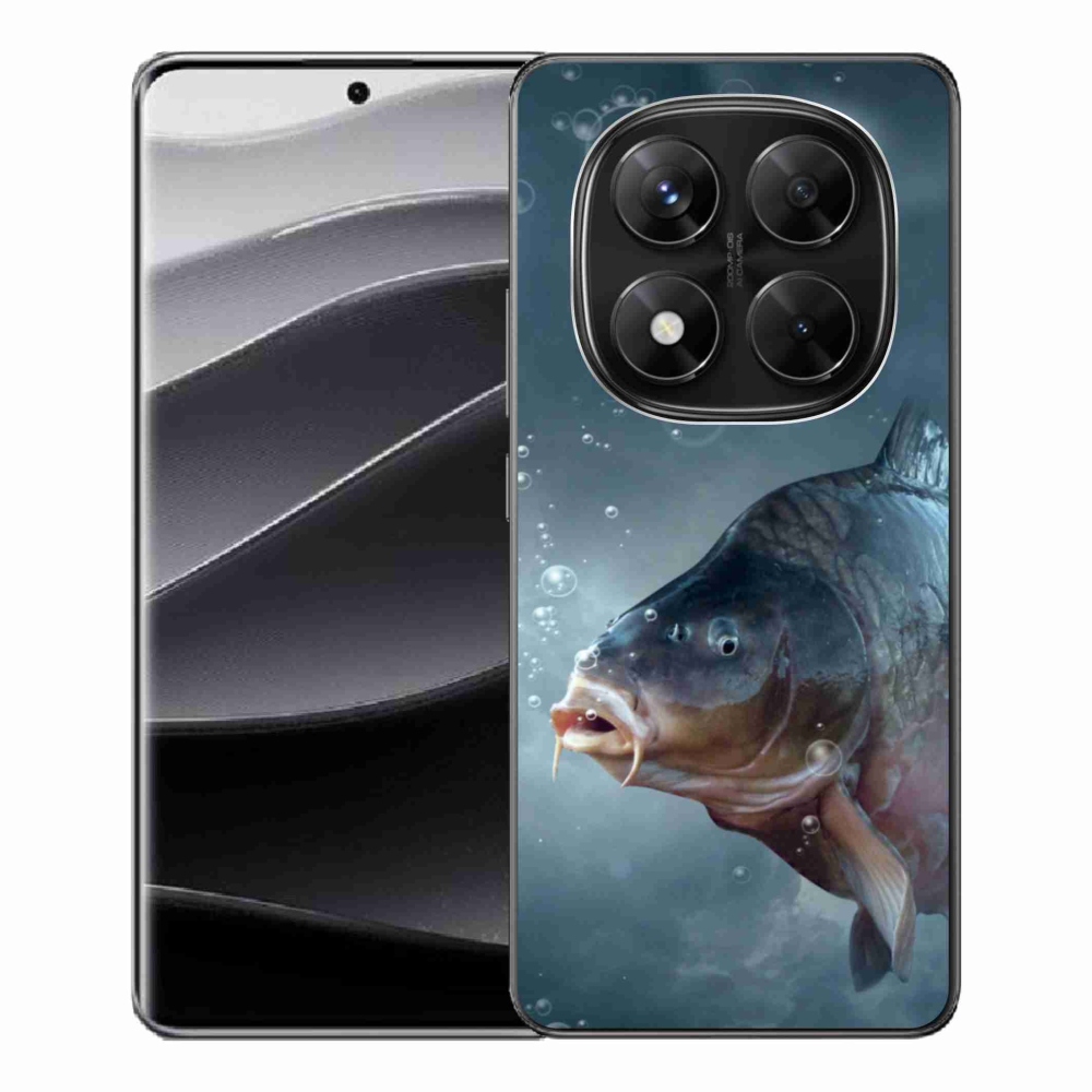 Gél borítás mmCase a Xiaomi Redmi Note 14 Pro 5G/Poco X7 5G számára - ponty és buborékok