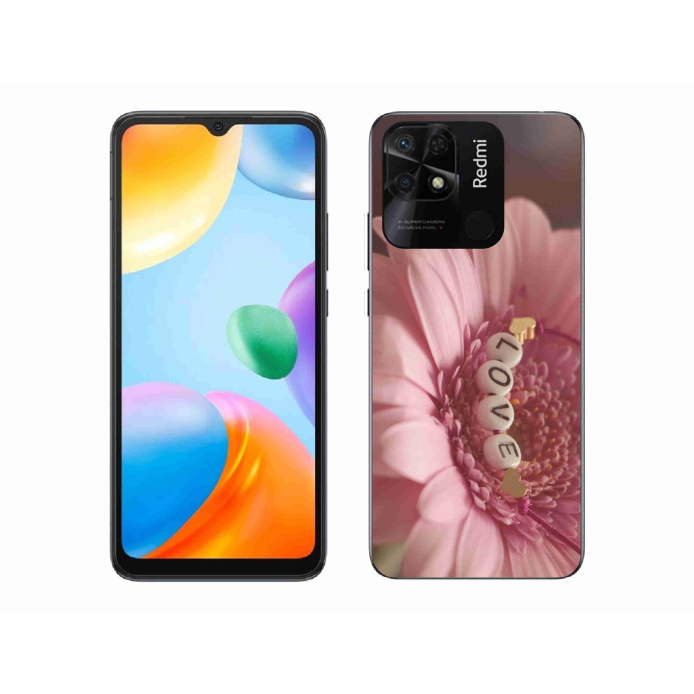 Gél borító mmCase a Xiaomi Redmi 10C-hez - medál szerelem