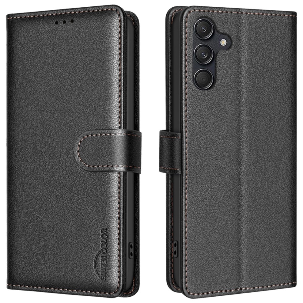 BNF könyvtáska Samsung Galaxy A16 4G/5G készülékhez - fekete