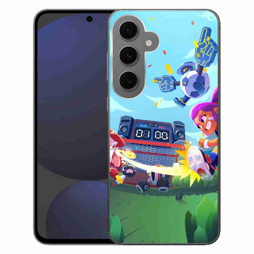 Zselés borítás mmCase Samsung Galaxy S24 FE - verekedős csillagok 1