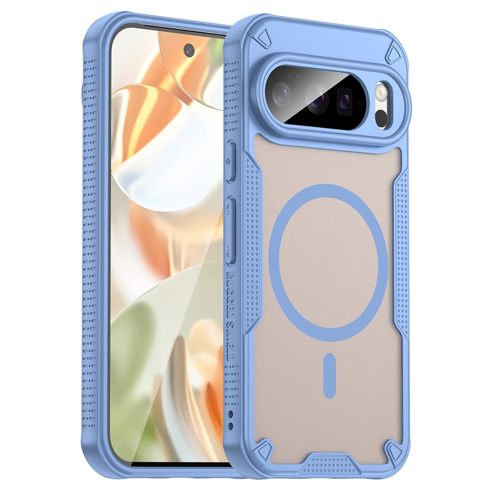 Froste tartós védőburkolat MagSafe-val a Google Pixel 10 Pro-hoz - kék