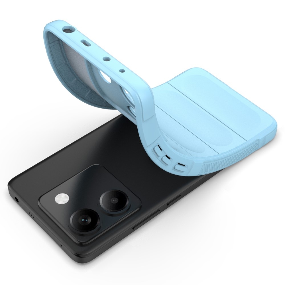 Rugg tartós zselés tok Xiaomi Poco M7 Pro 5G - világoskék színben