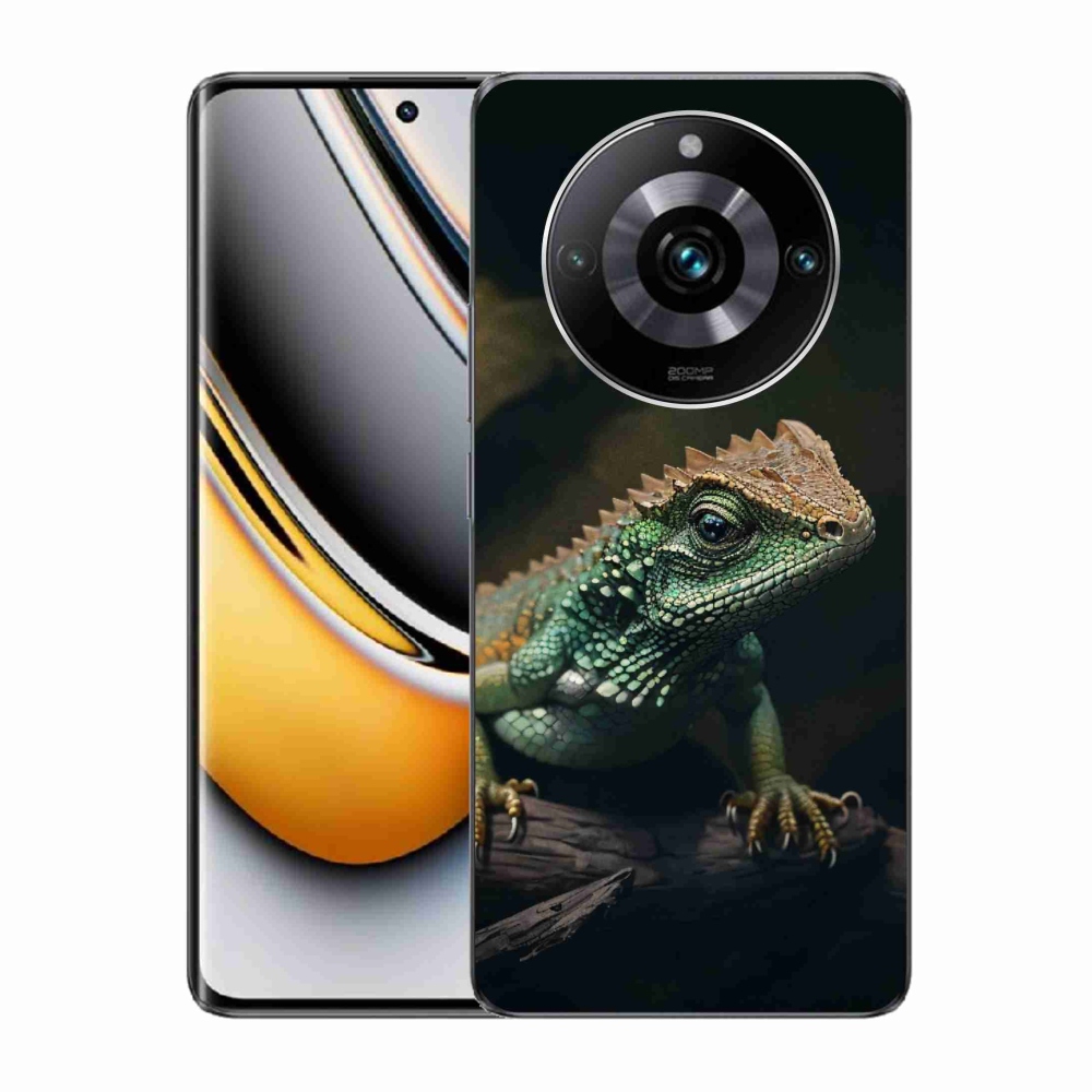 Gél borítás mmCase a Realme 11 Pro/11 Pro+ készülékhez - gyík