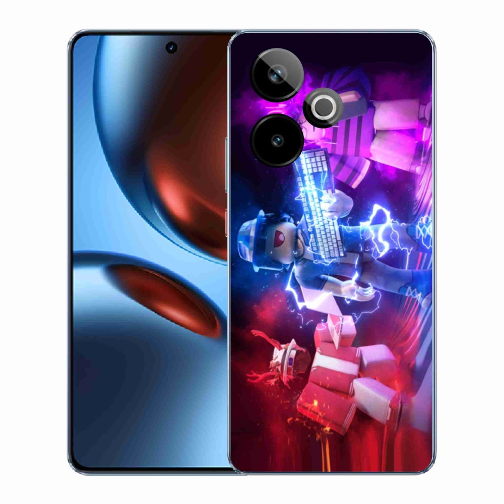 Rugalmas gél tok mmCase képpel a Realme GT 7 5G/GT 7T 5G számára - roblox