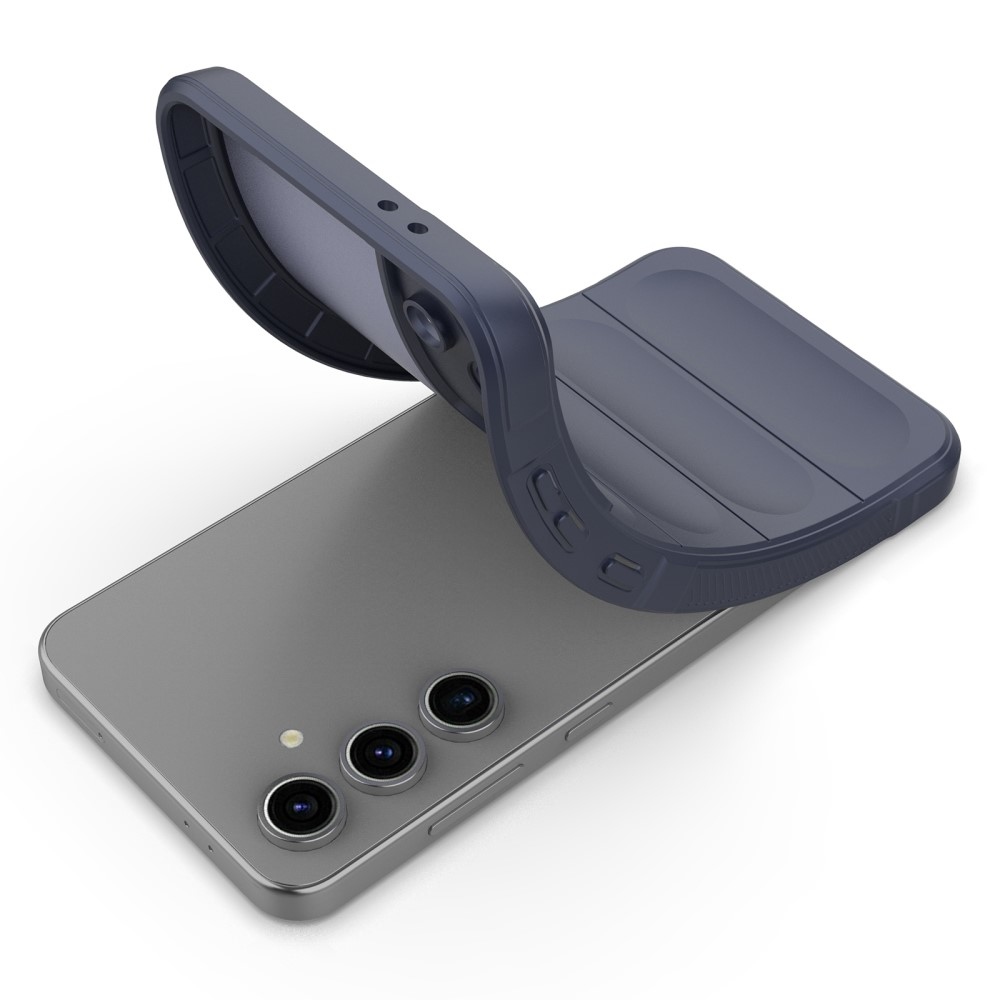 Rugg tartós zselés tok Samsung Galaxy S24 FE készülékhez - sötétkék