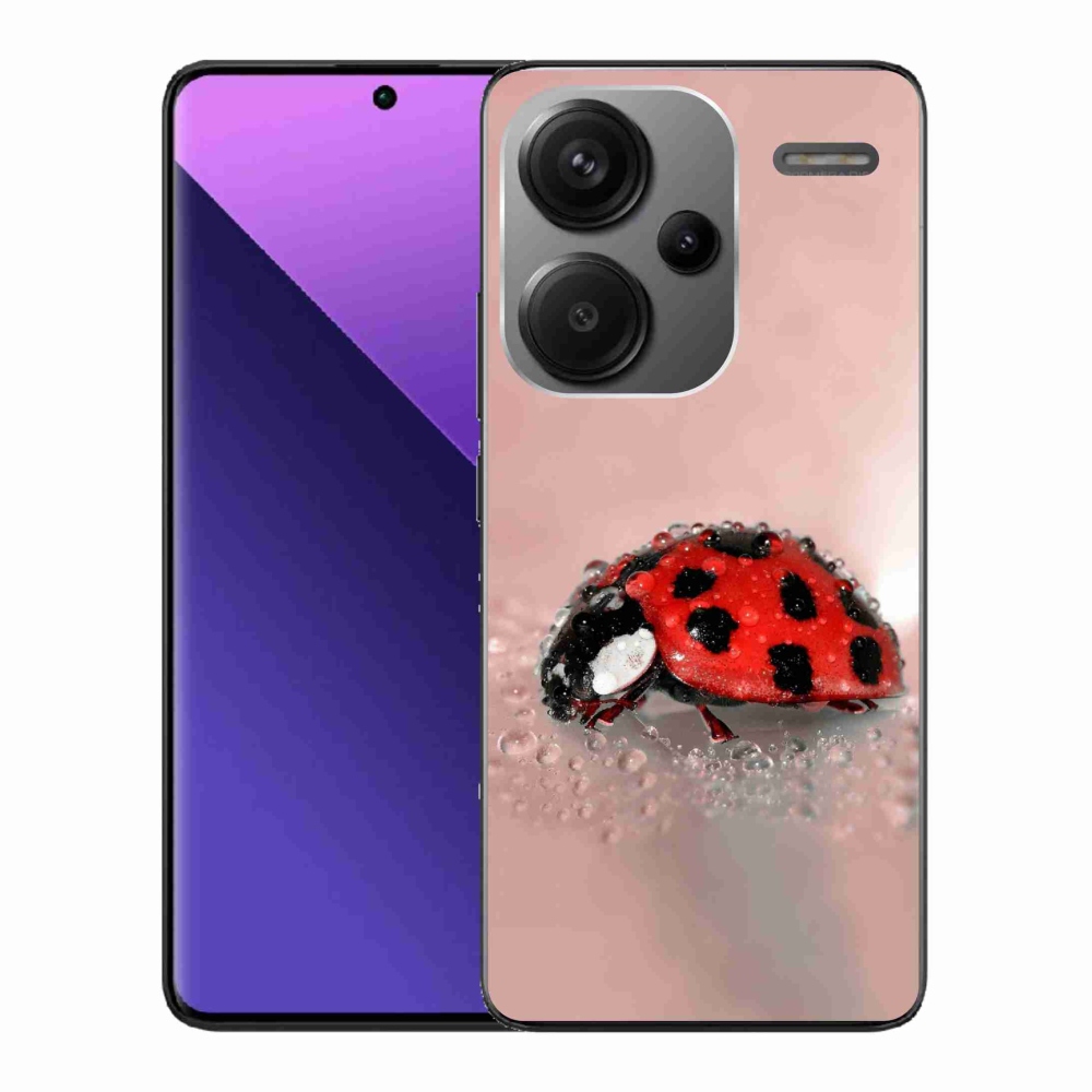 Gél borítás mmCase a Xiaomi Redmi Note 13 Pro+ 5G számára - katicabogár