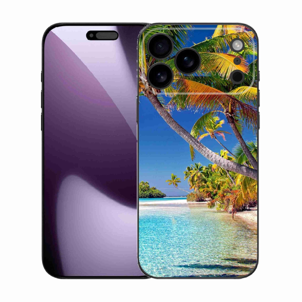 Zselés borítás mmCase iPhone 17 Pro Max készülékhez - tengerpart