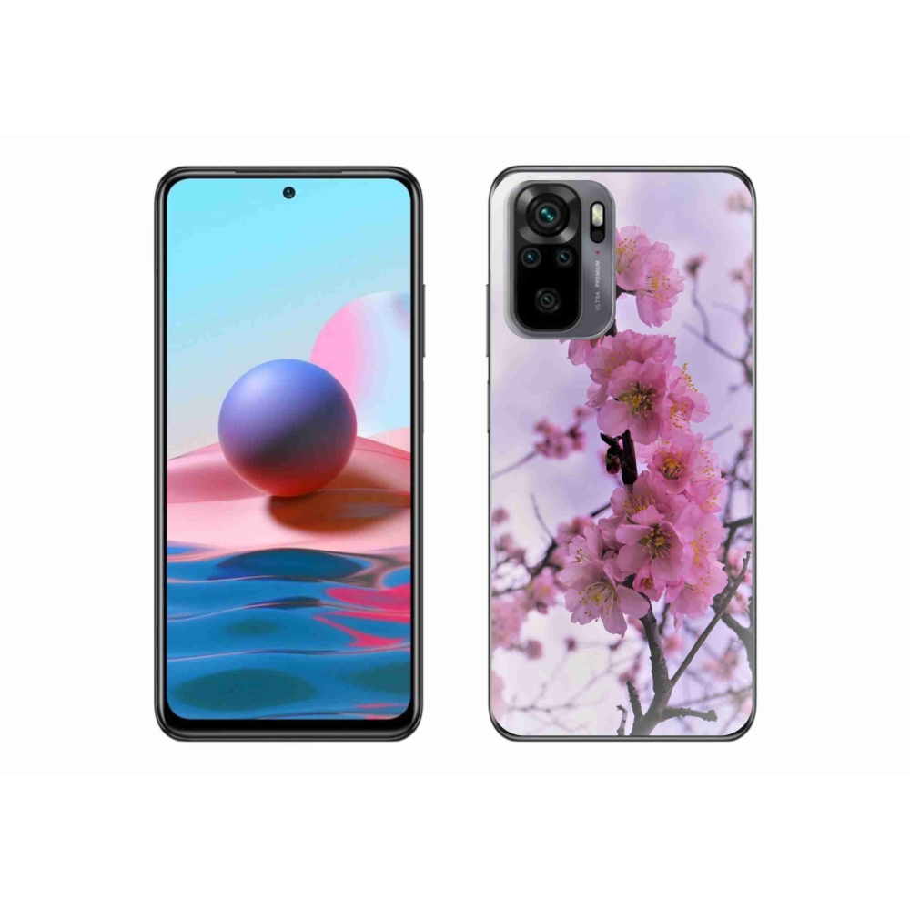 Gél borító mmCase a Xiaomi Redmi Note 10S-hez - virágok 7