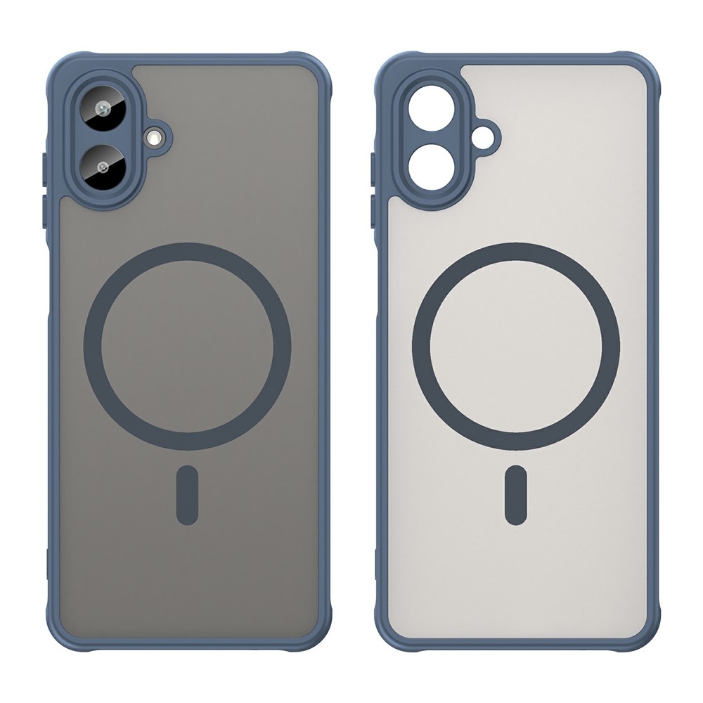 Matt zselés tok MagSafe tok a Samsung Galaxy A07 4G készülékre - kék