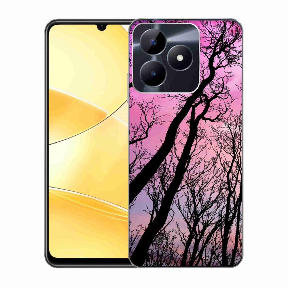Gélhüvely mmCase a Realme C51/C53 készülékhez - kidőlt fák