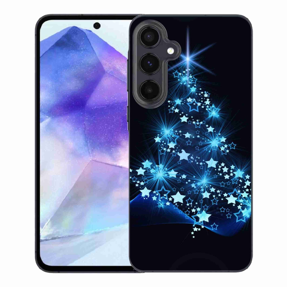 Gél borítás mmCase Samsung Galaxy A55 5G - karácsonyfa
