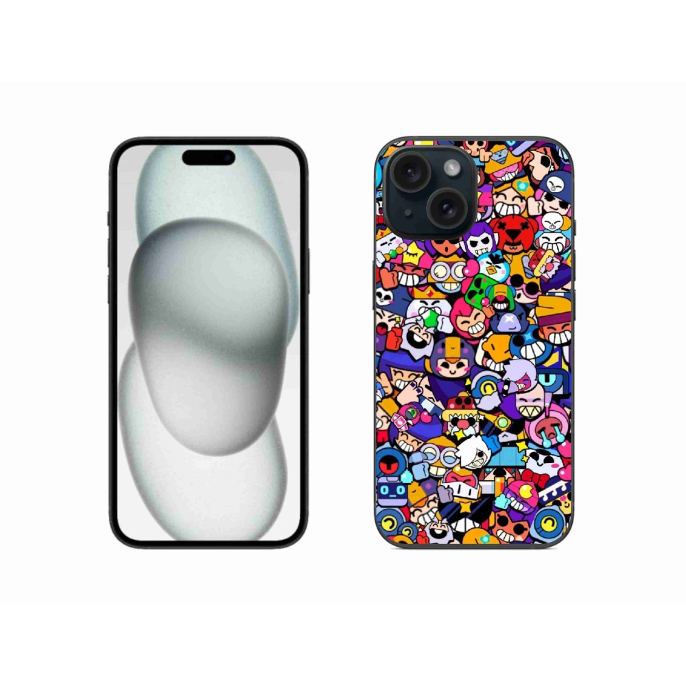 Zselés borítás mmCase iPhone 15 készülékhez - brawl stars 2