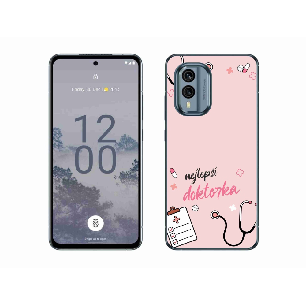 Zselés borítás mmCase a Nokia X30 5G készülékhez - a legjobb orvos