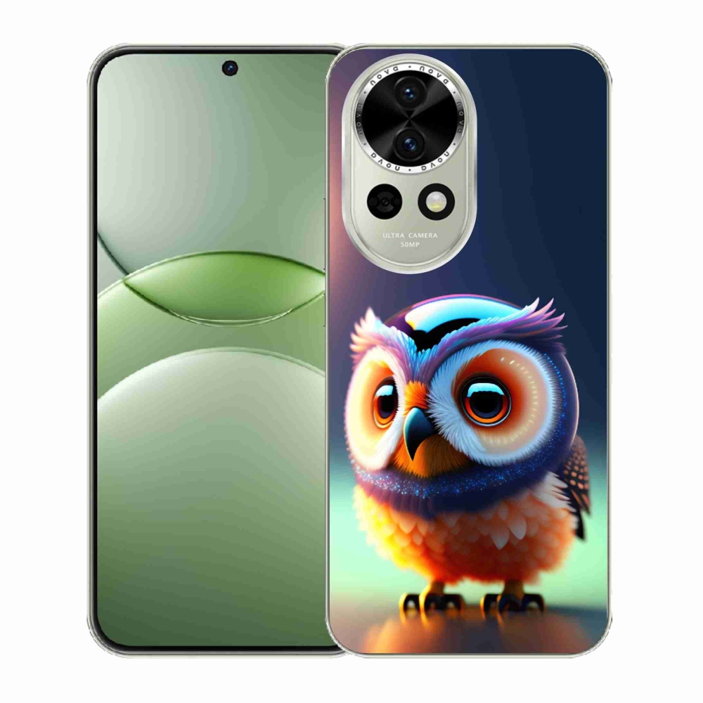 Gél borítás mmCase a Huawei Nova 13 5G készülékhez - bagoly