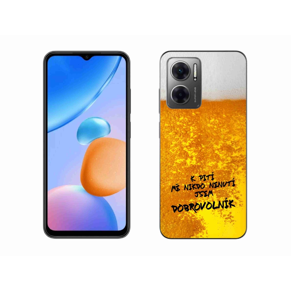 Gél borítás mmCase a Xiaomi Redmi 10 5G számára - sör motívum 4