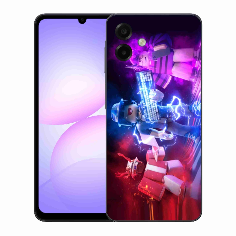 Gél borítás mmCase Samsung Galaxy A07 4G készülékhez - roblox